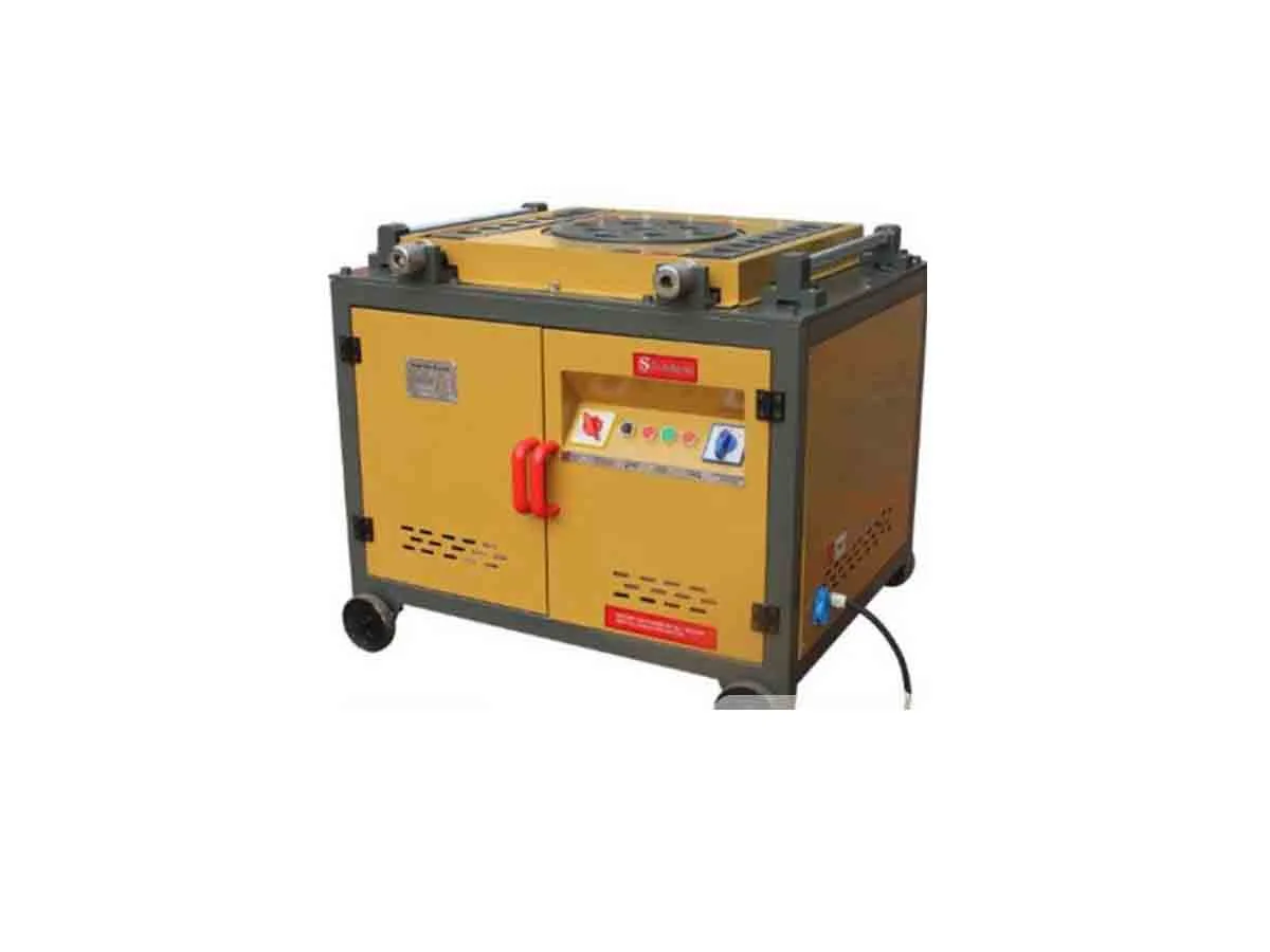 Bar bending machine