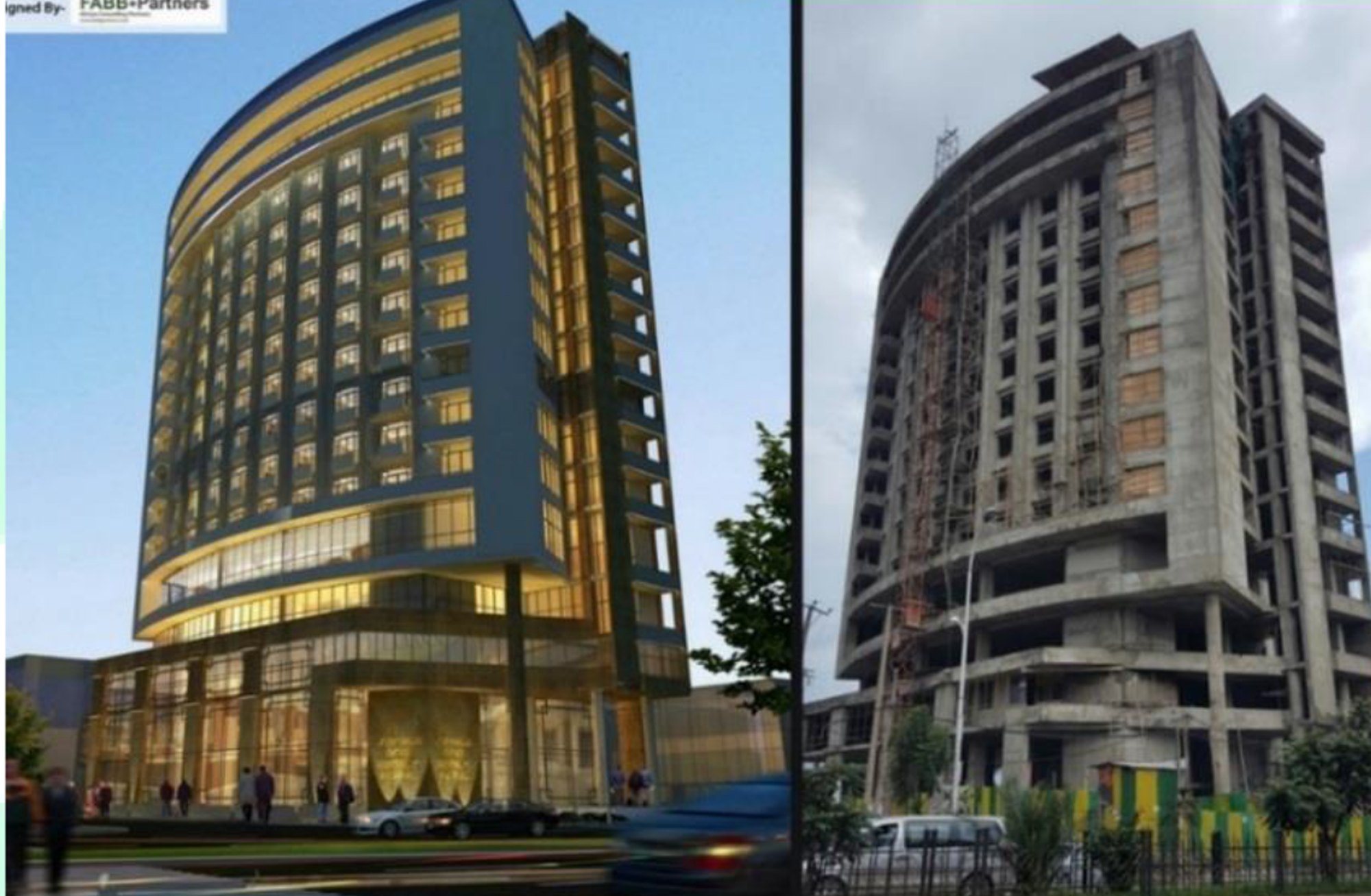 Sahele and Families General Trading P.L.C B+G+M+15 Apartment Hotel Building Project